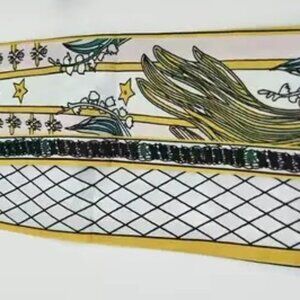 THE WORLD RIBBON SCARF